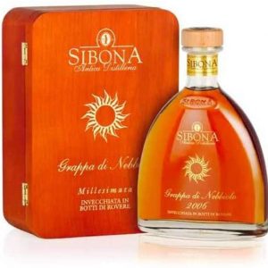 Grappa Di Nebbiolo Millesimata Riseva Speciale Sibona 70cl