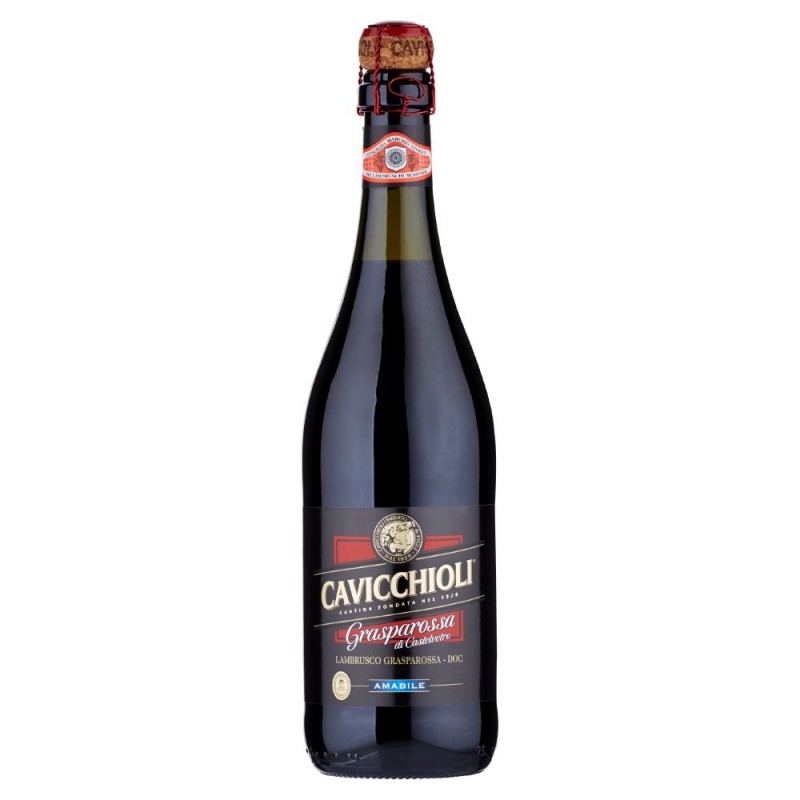 Lambrusco Grasparossa Amabile Cavicchioli DOC 75cl